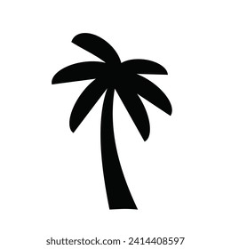 Palm icon  isolated sign symbol vector illustration.