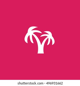 palm icon. palm sign