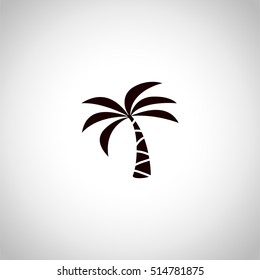 palm icon. sign design