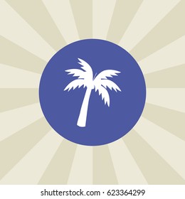 palm icon. sign design. background