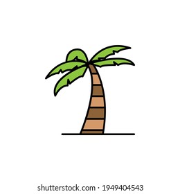 palm icon. Signs and symbols can be used for web, logo, mobile app, UI, UX