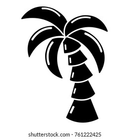 Palm icon. Simple illustration of palm vector icon for web