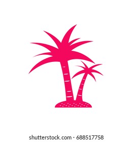 palm icon vector