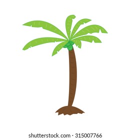 Palm icon. Vector Design eps10.