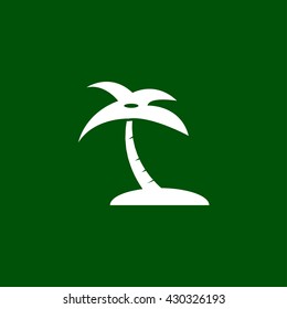 palm icon. palm vector illustration