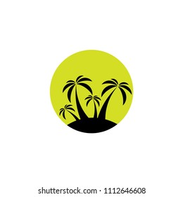 palm icon vector sign