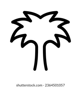 Palm Icon Vector Symbol Design Illustration