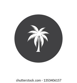 Palm icon,symbol and vector,Can be used for web, print and mobile