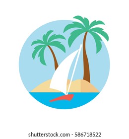 Palm island icon