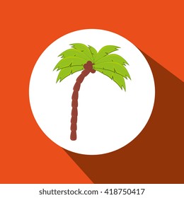 palm isolated design 