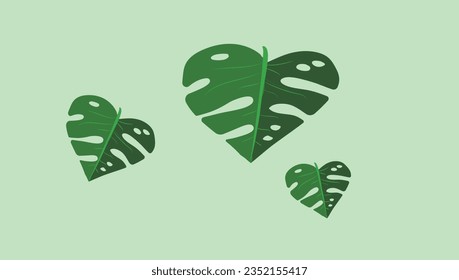 Palm Leaf Design Vector Illustration