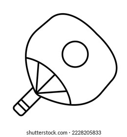 Icono del vector del ventilador de la hoja de palma

