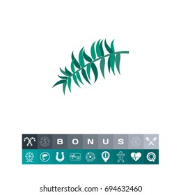 Palm Leaf Icon