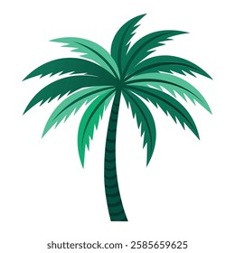 palm leaf vector art for tropical and nature-inspired designs