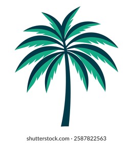 palm leaf vector art for tropical and nature-inspired designs