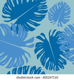 Palm leave abstract background design