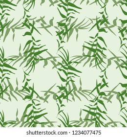 palm leaves, the leaves on the light box, the cage of leaves, garland of leaves, seamless pattern