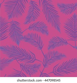 palm leaves - vector illustration