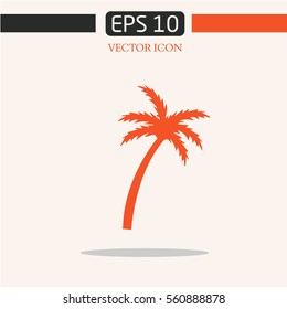 palm line icon vector. logo design.graphic image.simple icon for web