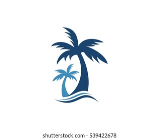 Palm Logo Stock Vector (Royalty Free) 539422678 | Shutterstock