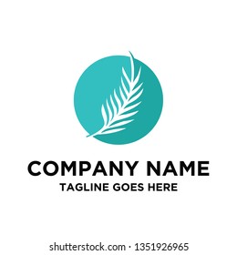 palm logo design 