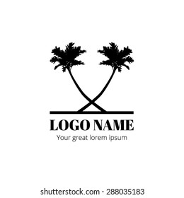Palm logo design