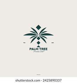 Palm Logo für Ihr Design. Palmen. Darstellung des Palmvektors. In: Nature Icon.