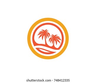 Palm Logos Symbols Stock Vector (Royalty Free) 748412335 | Shutterstock