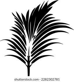 Palm | Minimalist and Simple Silhouette - Vector illustration