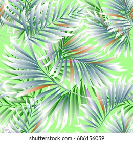 Palm pattern.