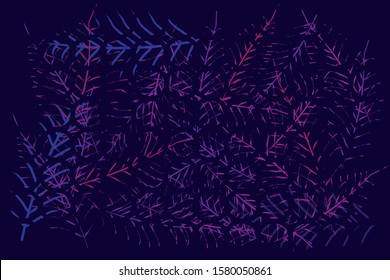 Palm pattern, card, banner, poster, background, leaf pattern, cartoon design