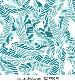 palm pattern vector