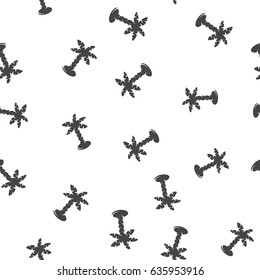 Palm seamless pattern. Vector illustration for backgrounds