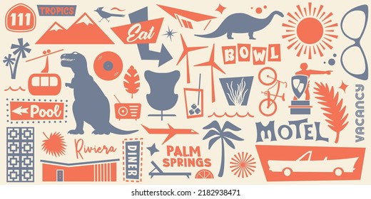 Palm Springs Landmarks | Retro Icons for the Coachella Valley | Mid Century California Design