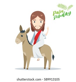 Palm Sunday - Jesus Is Riding A Donkey