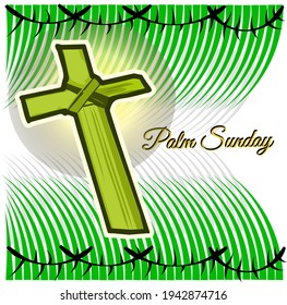 Palm sunday on March 28th minimalism