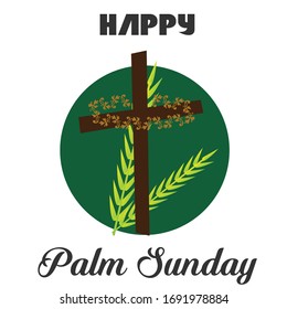 Palm Sunday Quote, typography for print or use as poster, card, flyer or T Shirt