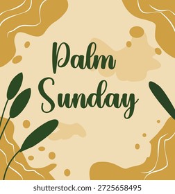 Palm Sunday Triumpheintrag Vektor Sammlung