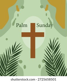 Palm Sunday Triumpheintrag Vektor Sammlung