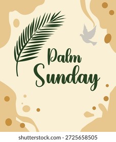 Palm Sunday Triumpheintrag Vektor Sammlung