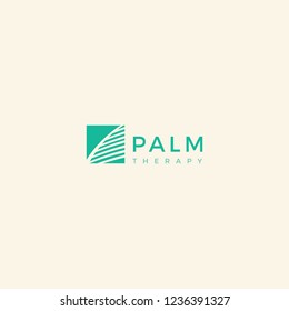 Palm Therapy logo design inspiration