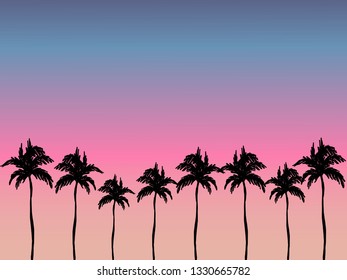 palm tree beach