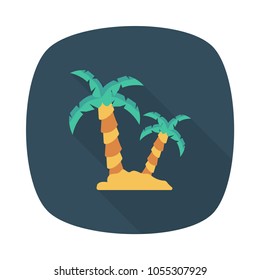  palm tree beach nature 