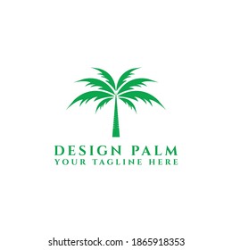 Plantilla de logotipo de diseño de árbol de palmas, - Vector
eps 10, icono de plantilla. - vector