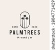 palm tree logo