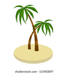 Palm tree icon