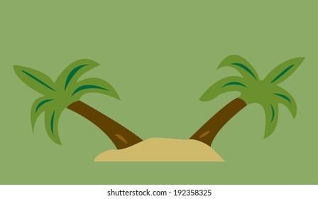 Palm tree icon