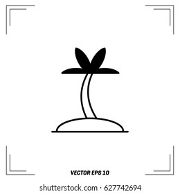 Palm Tree Icon