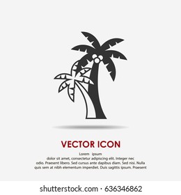 Palm tree icon