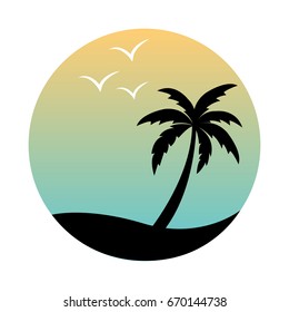 Palm tree icon
